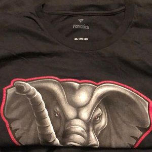 Mens black Alabama Tshirt. Only worn once. 4X